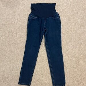 Indigo Blue Women's High Rise Dark Blue Jeans